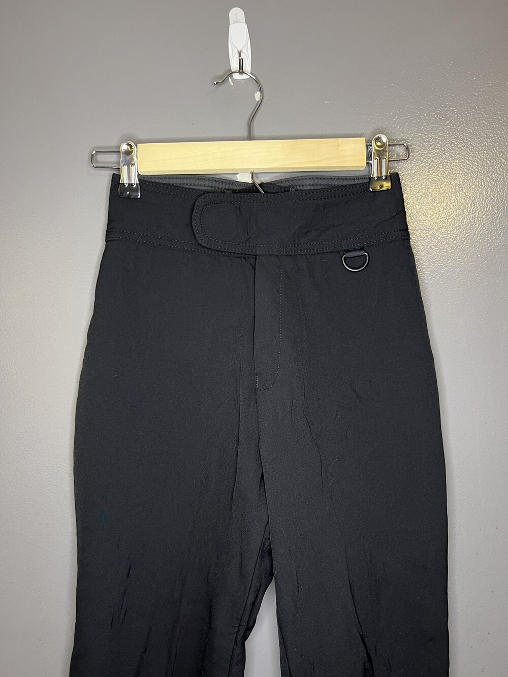 Schoeller Pants Womens 4 Black WB-400 Softshell Stretch Stirrup Ski Snow USA